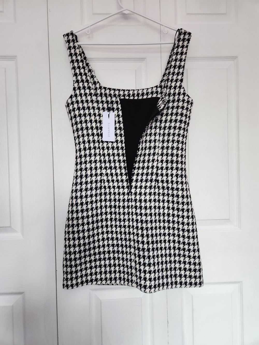 Dynamite Square Neck Mini Dress - Picture 4 of 5